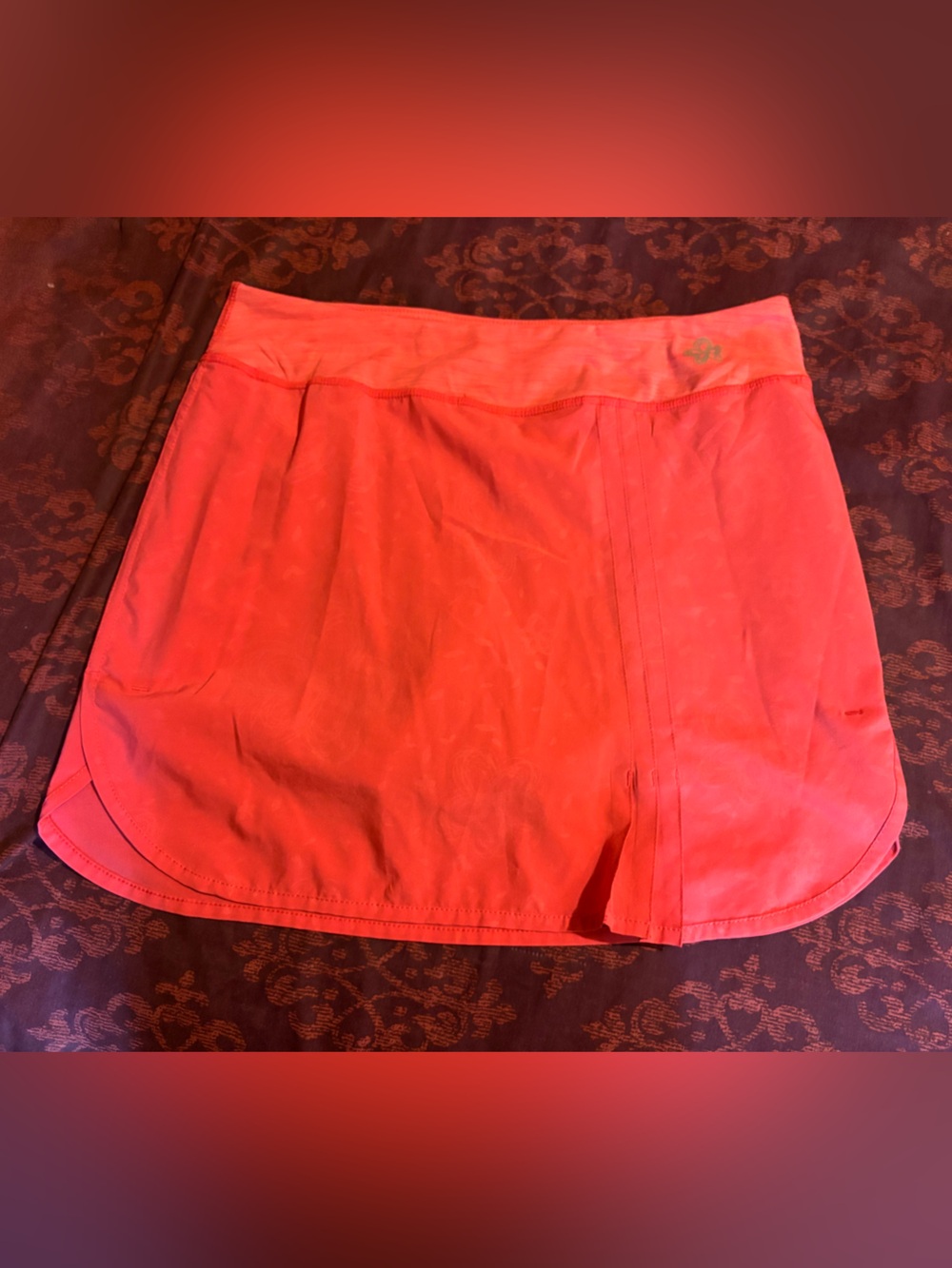 Tuff Athletics Coral Pink Strapless Bandeau